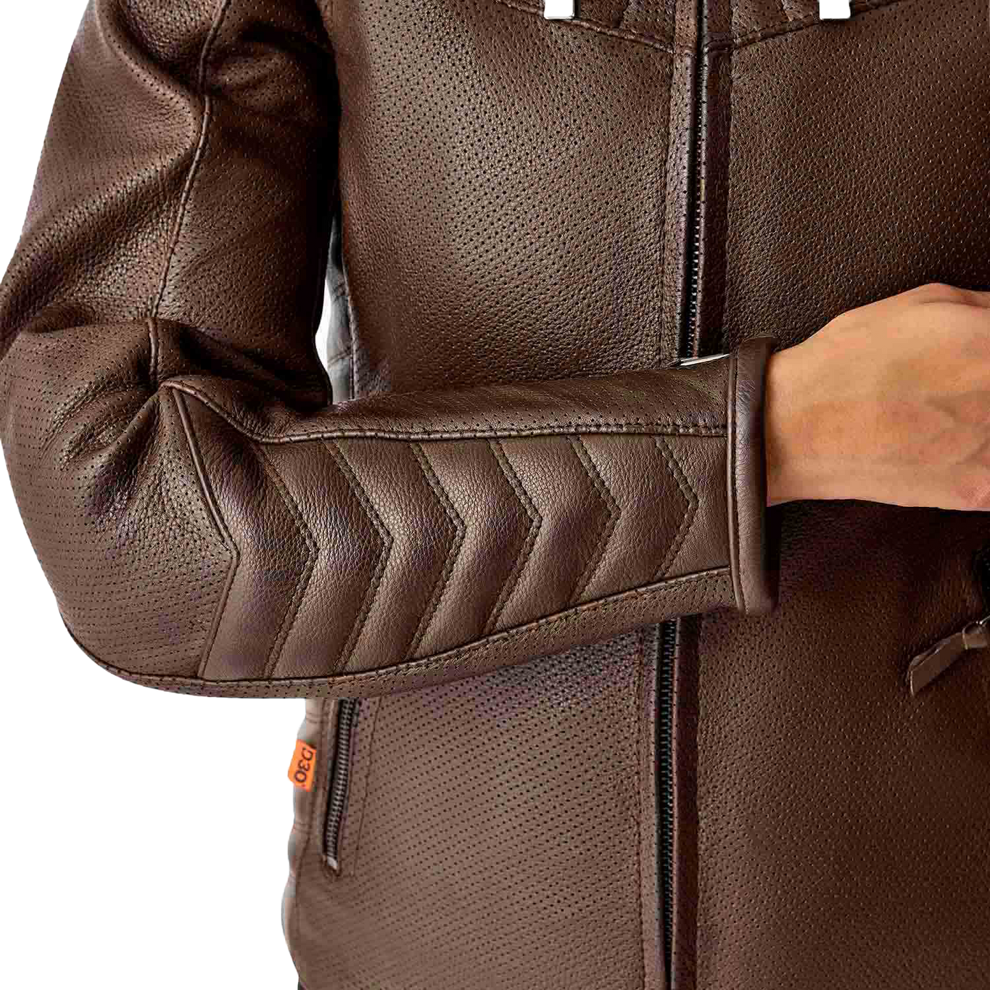 Womens Roadster Air D3o Jacket Brown Leather Sm