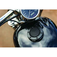 Kuryakyn Mesh Gas Cap Vented Black