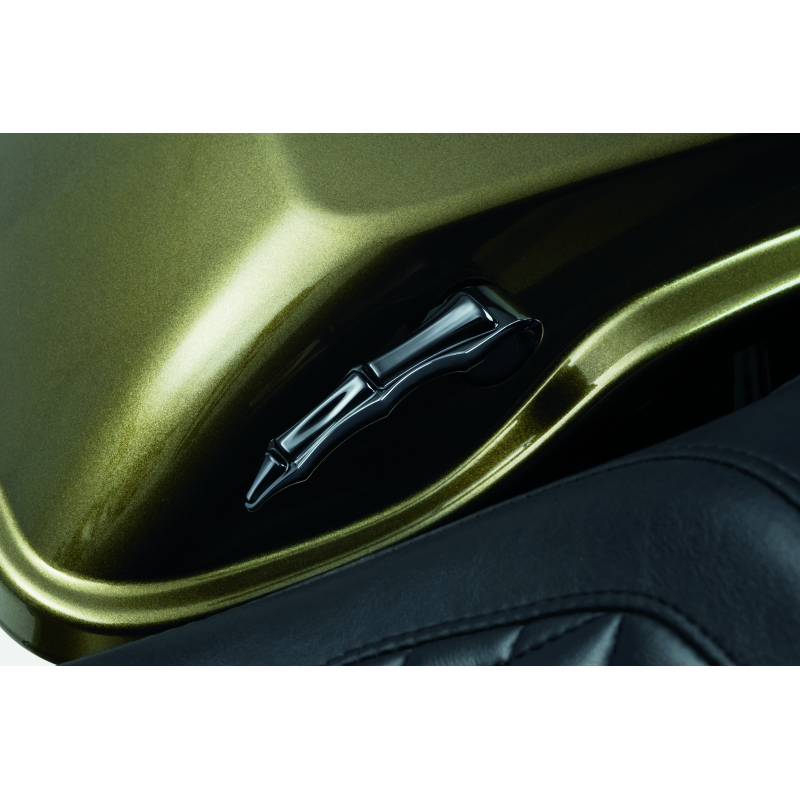 Kuryakyn Zombie Saddlebag Latch Handle Black