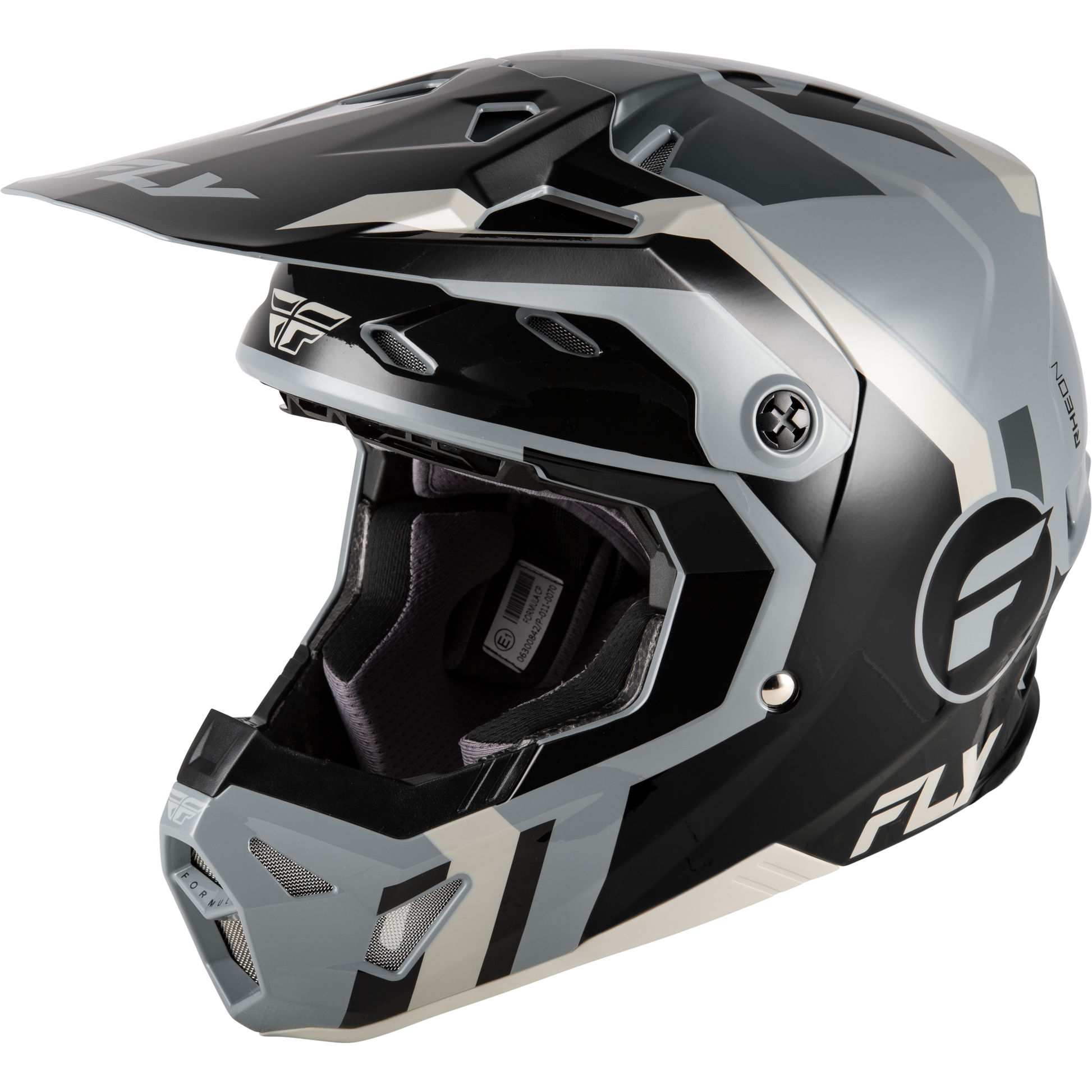 Youth Formula Cp Seal Helmet Black/Grey/Light Grey Yl