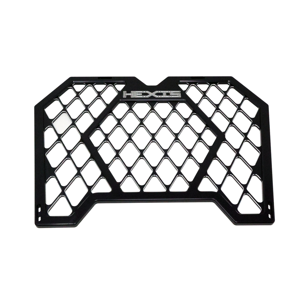HEXIS RZR TURBO S BILLET GRILLE BLACK CONTRAST CUT