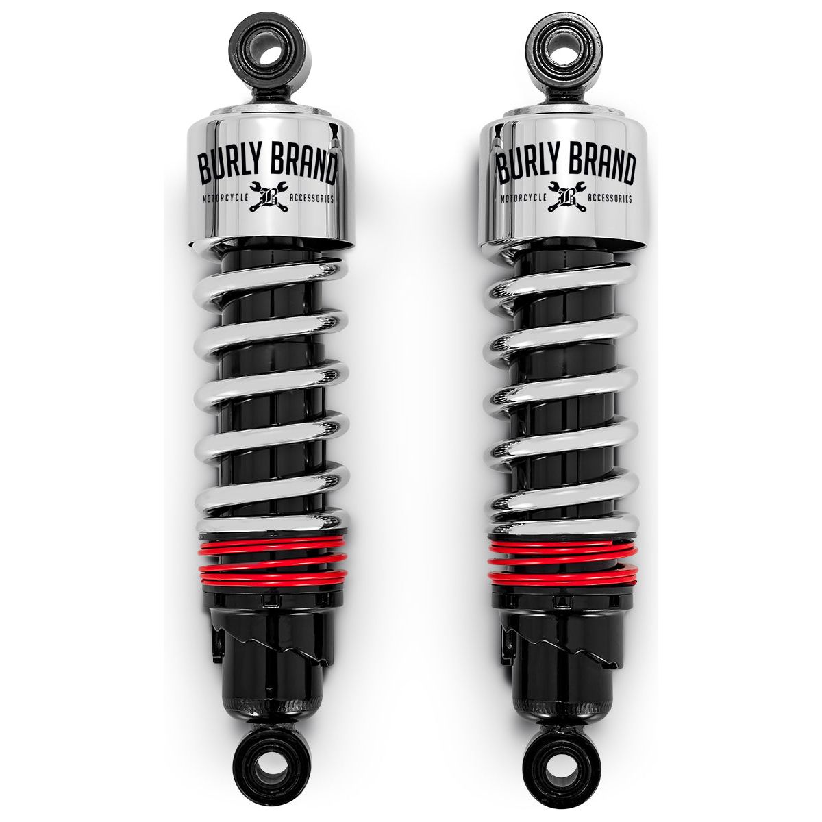 Slammer Plus Shocks 11.5" Chrome Fxd 91 17