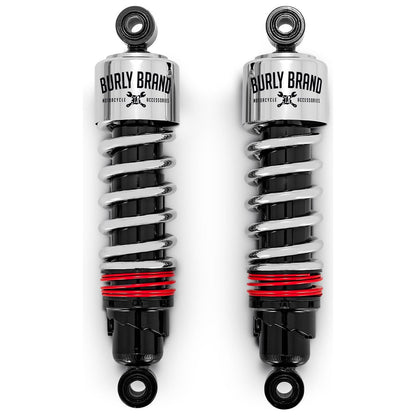 Slammer Plus Shocks 11.5" Chrome Fxd 91 17