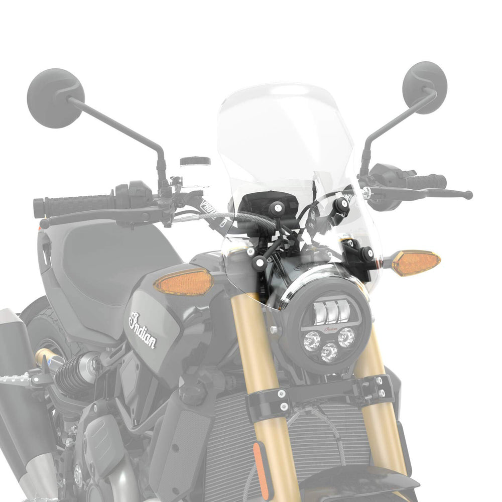 
                      
                        Indian Motorcycle Polycarbonate Mid Windshield without Headlight Cowl, Clear - 2883506
                      
                    