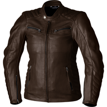 Ladies Roadster Air Ce Jacket Brown Leather Md