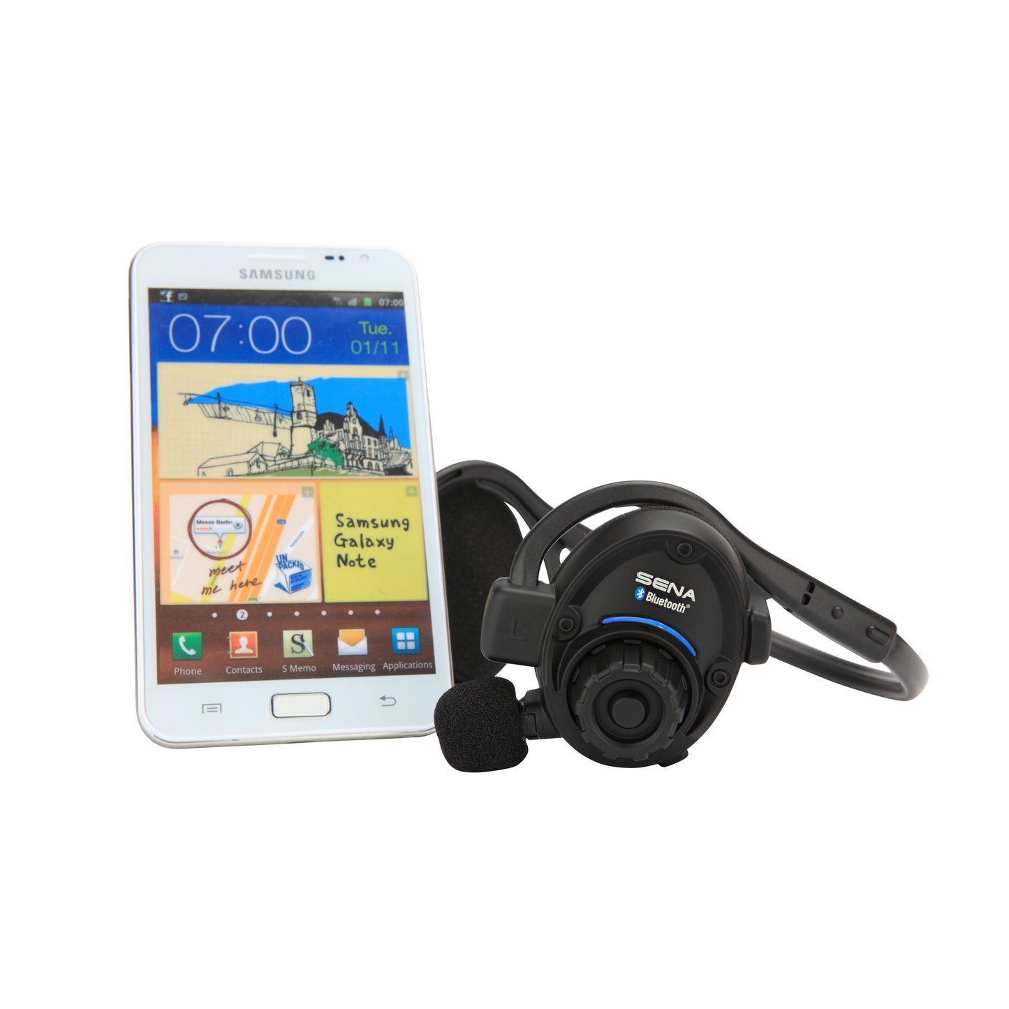 Sph10 Bluetooth Stereo Headset & Intercom Single Pack