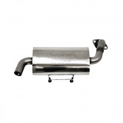 Single Slip On System W/ Oval Sport Muffler Chrome