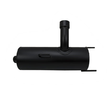 Polaris 1262011-489 Powder Black Silencer 8-2011 4 EFI RZR 800 200 1261675-489