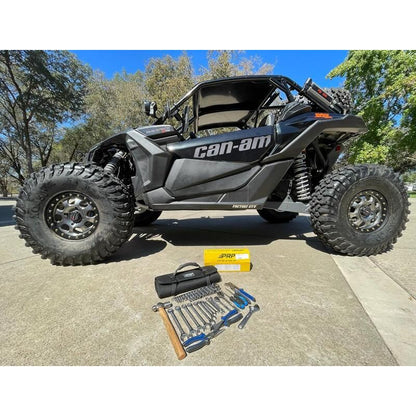 PRP 35pc Can-Am Roll Up Tool bag Tool kit - Black