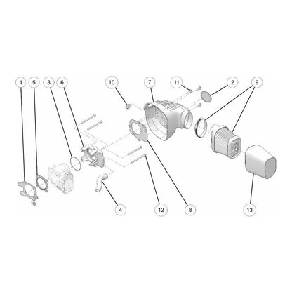 Indian Motorcycle Thunderstroke Forward Air Intake - 2884950-266