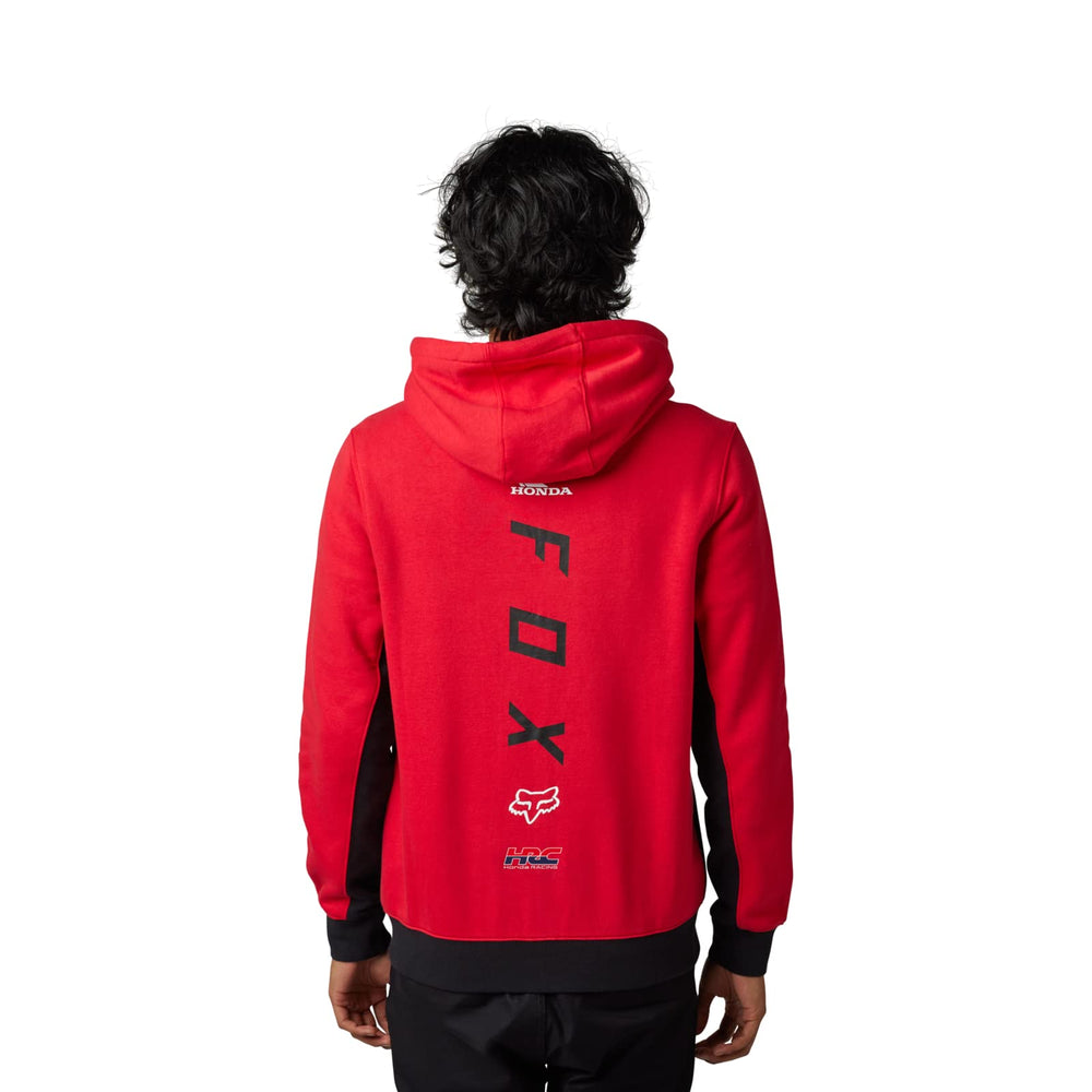 
                      
                        Fox Racing Men's Standard Fox X Honda Zip Fleece Hoodie, Flame RED, Large
                      
                    