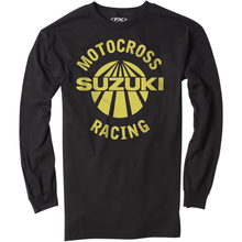 FACTORY EFFEX Suzuki Vet Long-Sleeve T-Shirt - Black - Medium 23-87412