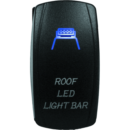 DragonFire Racing Lighted Switch Roof Led On/Off Blue