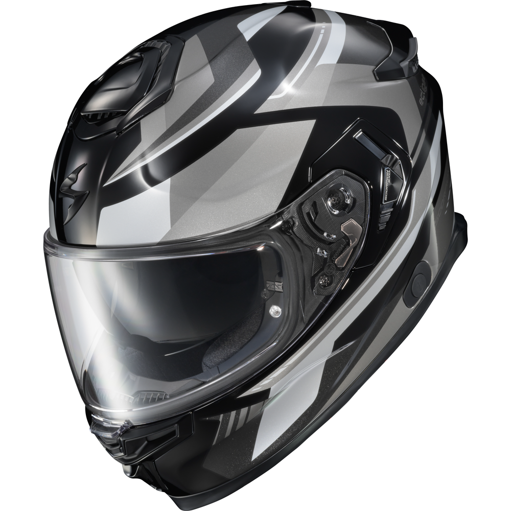 Exo Eclipse Full Face Helmet Lunar White/Black Lg