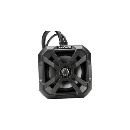 Kicker 48BTCAN65 - PowerCans 6.5" Bluetooth Powered Powersports Speaker Pods,...