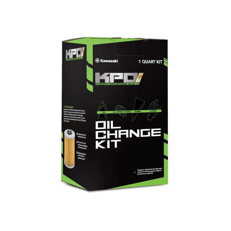 Kawasaki KPO Oil Change Kit-Full Synthetic: KX™250/F 2009+ / KX™450/F 2016+ 99974-0161