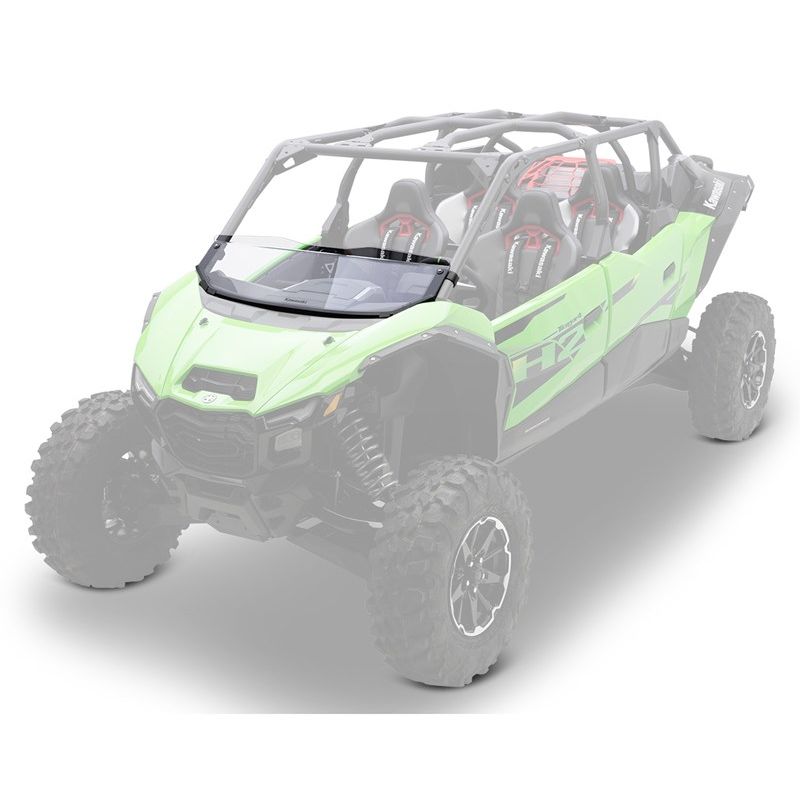 Kawasaki H2 KQR™ Half Windshield, Polycarbonate 99994-2106