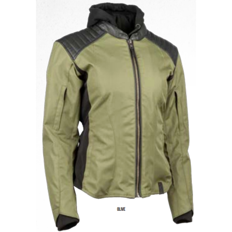 Speed and Strength Daydream Textile Jacket Olive/Black Womens - Small