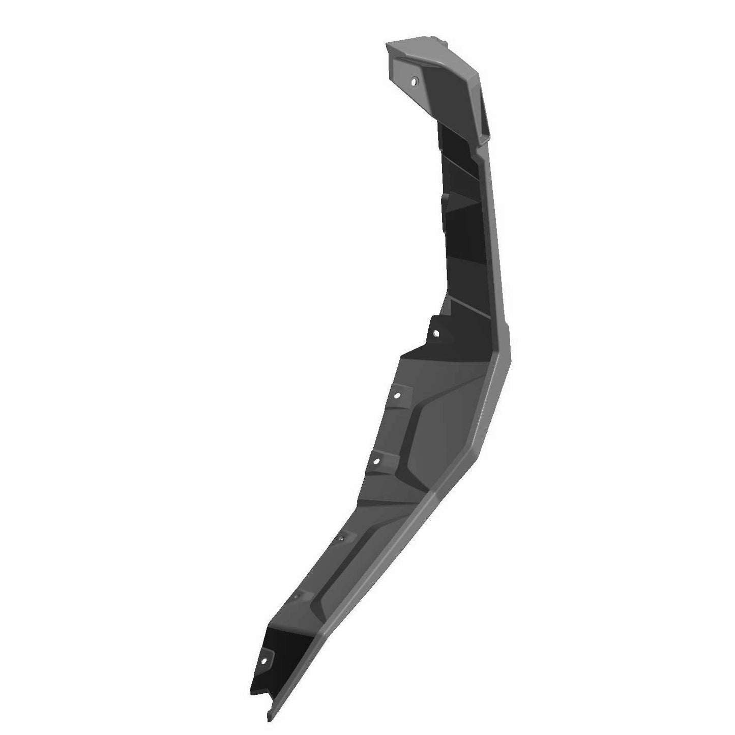 Polaris ATV Flare, Rear, Right, Black, Genuine OEM Part 5455504-070, Qty 1