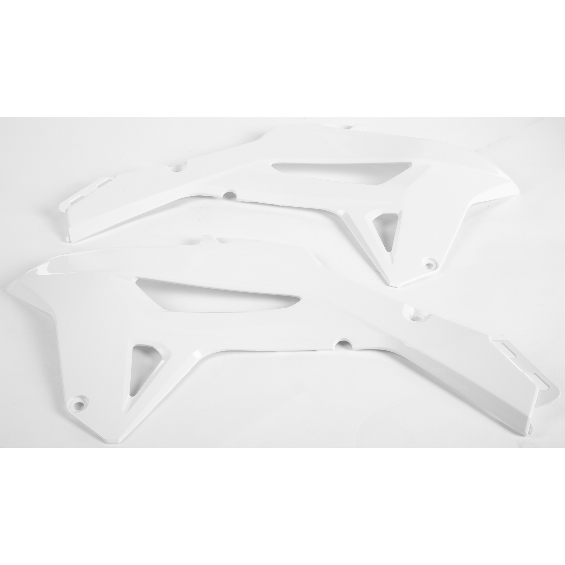 Radiator Scoops White Hon