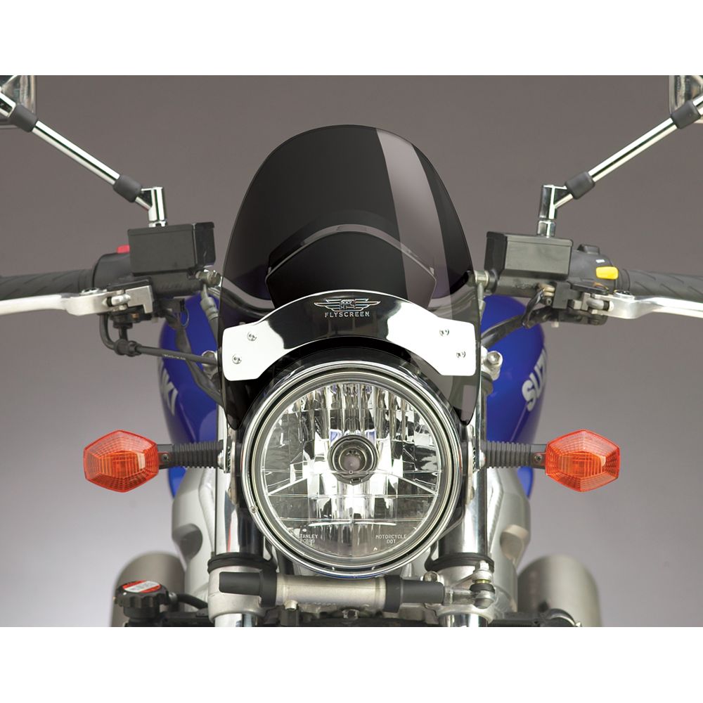 Flyscreen Ws Dark Smoke Chrome Hardware Indian