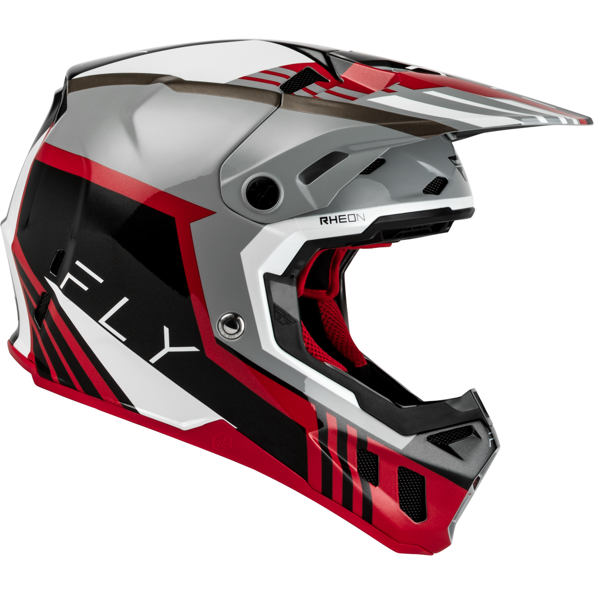 Youth Formula Cc Strike Helmet Grey/Red/Black/White Yl