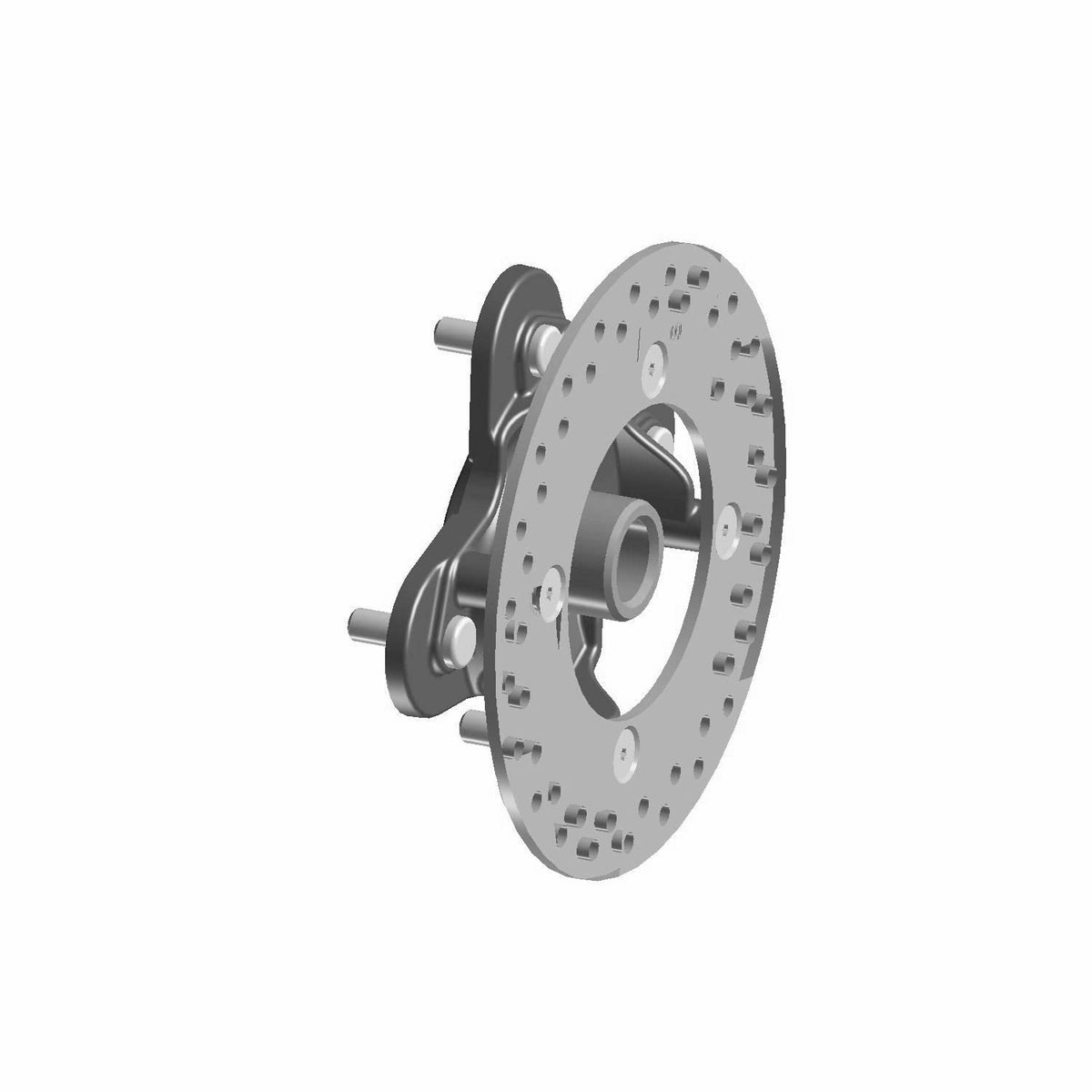 Polaris RZR Wheel Hub Assembly with Disc, Genuine OEM Part 1523224, Qty 1