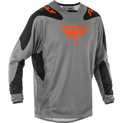 Kinetic Sym Jersey Grey/Orange/Black Sm