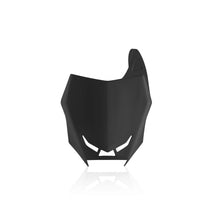 Front Number Plate Black