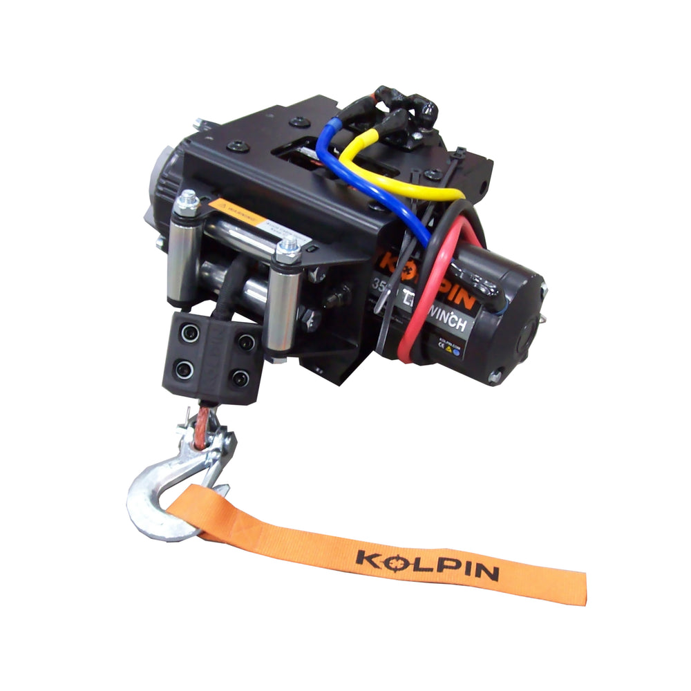 Quick Mount Winch 3500 Synthetic Pol
