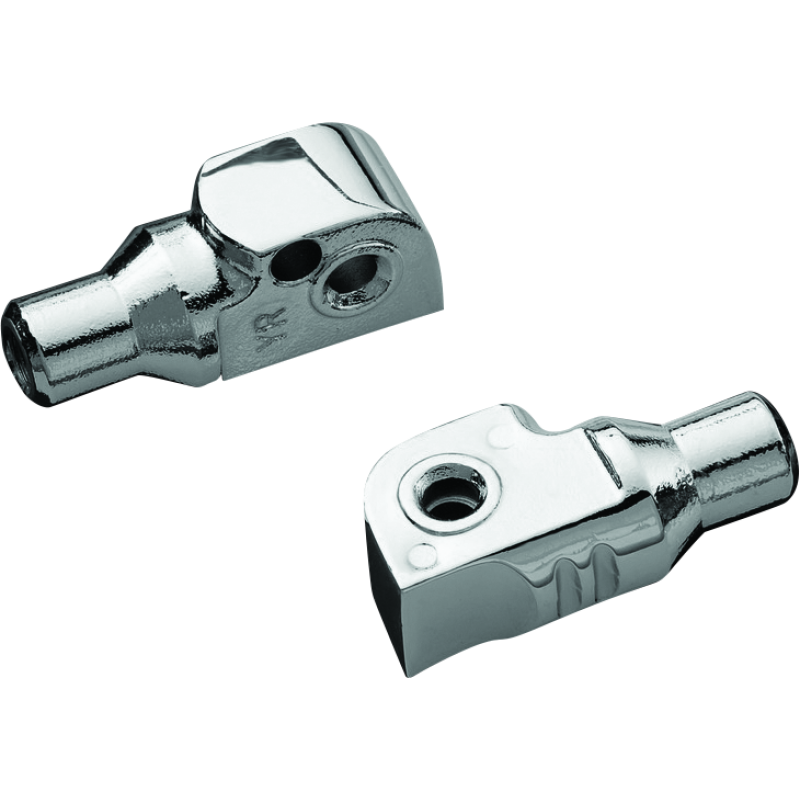 Kuryakyn Tapered Peg Adapter Yamaha Rear Chrome
