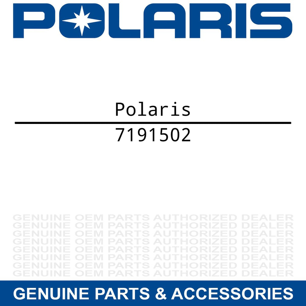 Polaris Ranger 570" Fender Decal, Front, Left, Genuine OEM Part 7191502, Qty 1