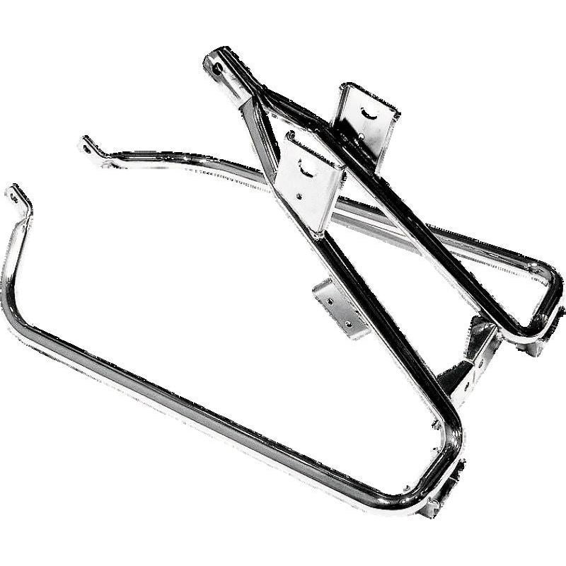 Bikers Choice 09-13 FLH FLT Chrome Saddlebag Support Bracket