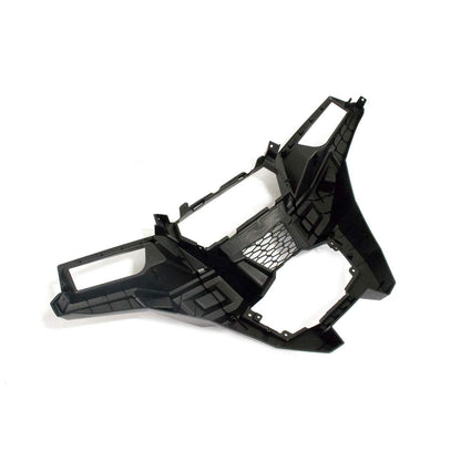 Polaris Ranger Front Upper Fascia, Gloss Black, Genuine OEM Part 5452177-070, Qty 1