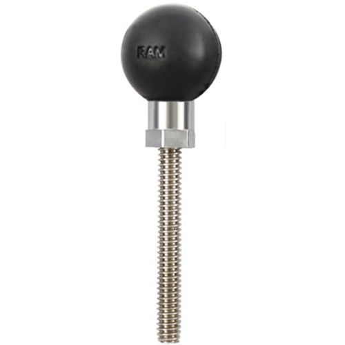 Base W/1/4" 20 Hole Hex & 1" Ball