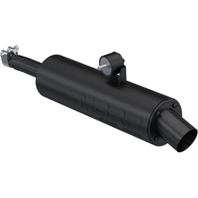 Single Slip On System W/ Utility Muffler Blk Can
