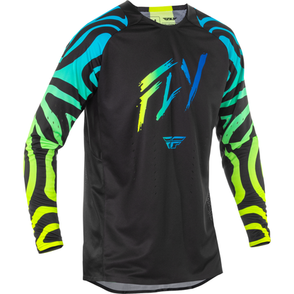 Evolution  Dst Zen Jersey Black/Blue/Hi Vis Lg