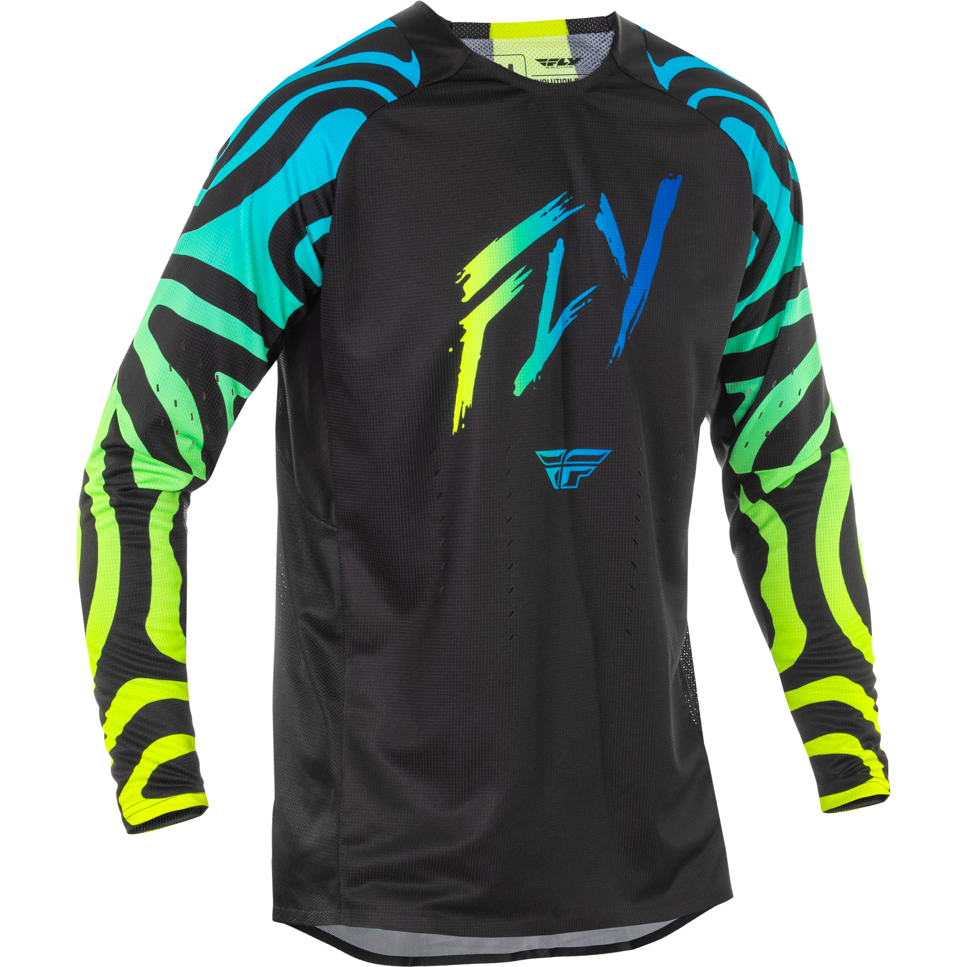 Evolution  Dst Zen Jersey Black/Blue/Hi Vis Md