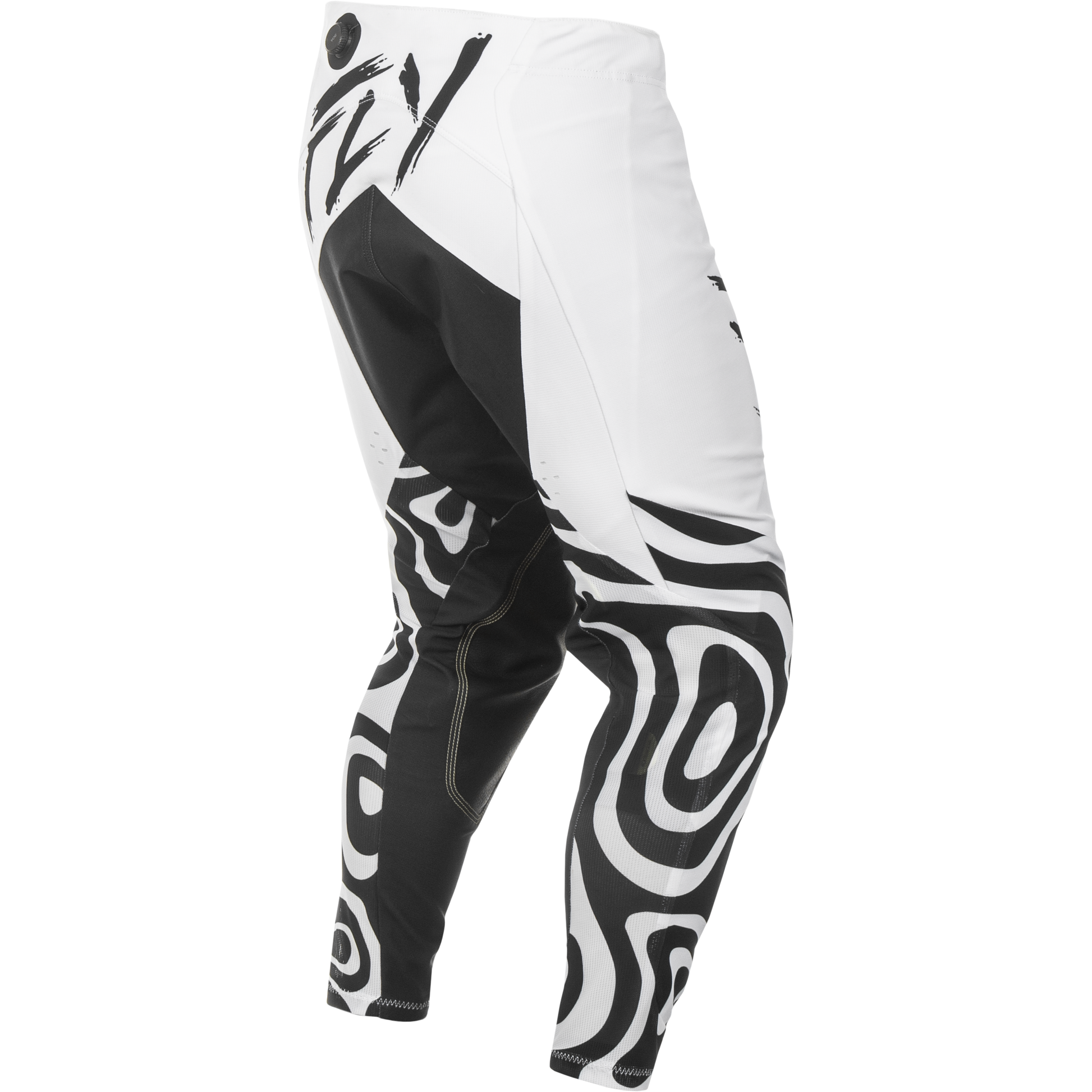 Evolution  Dst  Abyss Pants White/Black Sz 28