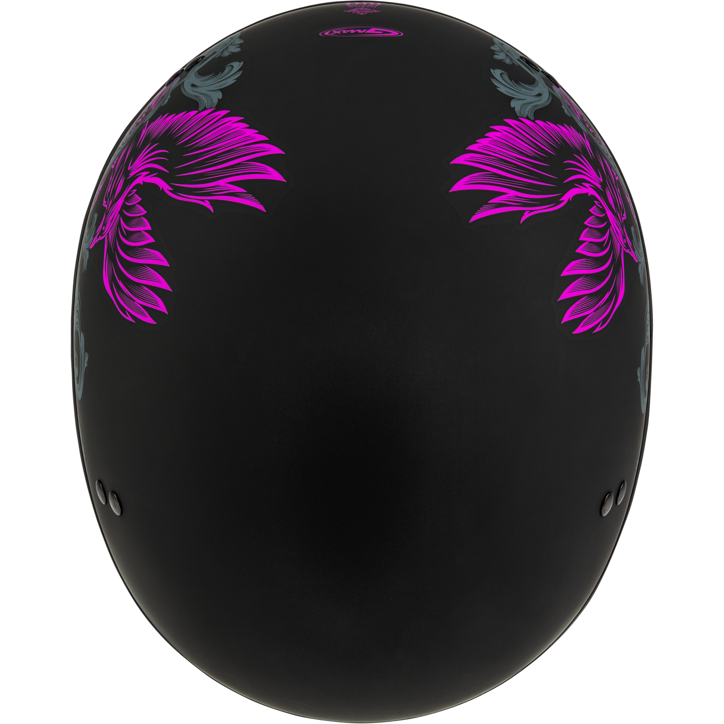 Hh 65 Corvus Helmet Matte Black/Purple/Grey Xs