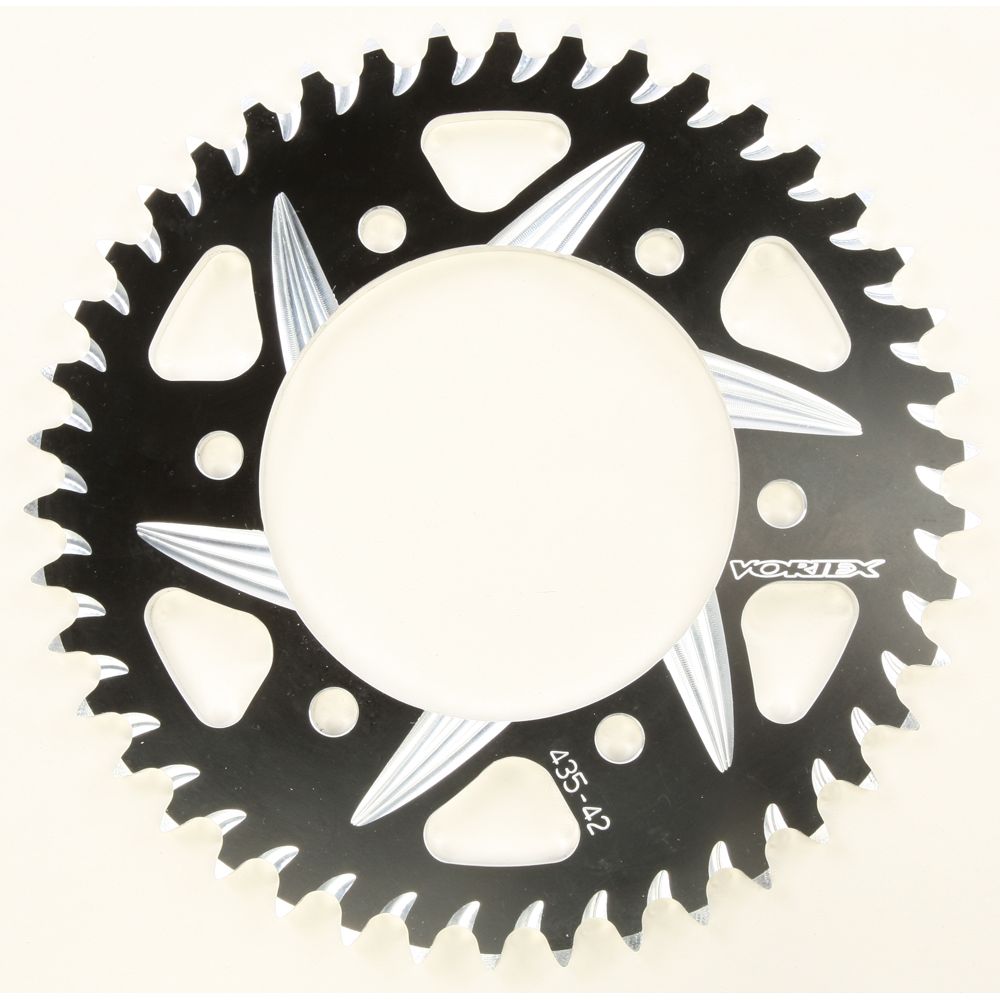 Rear Cat5 Sprocket Aluminum 42t 520 Blk Kaw/Suz/Yam