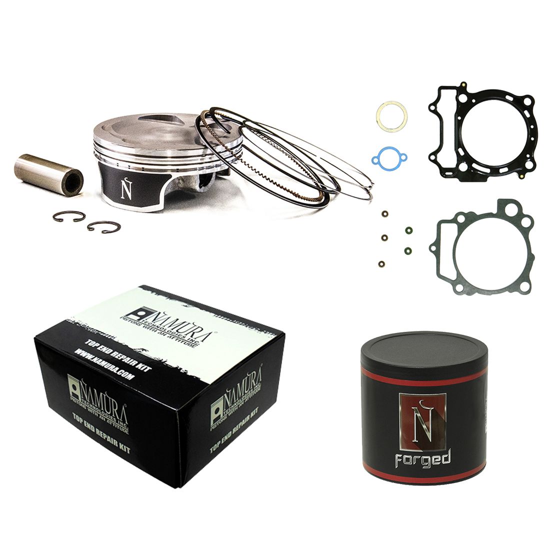 Top End Kit Forged 94.95/Std 11:1 Gas/Yam