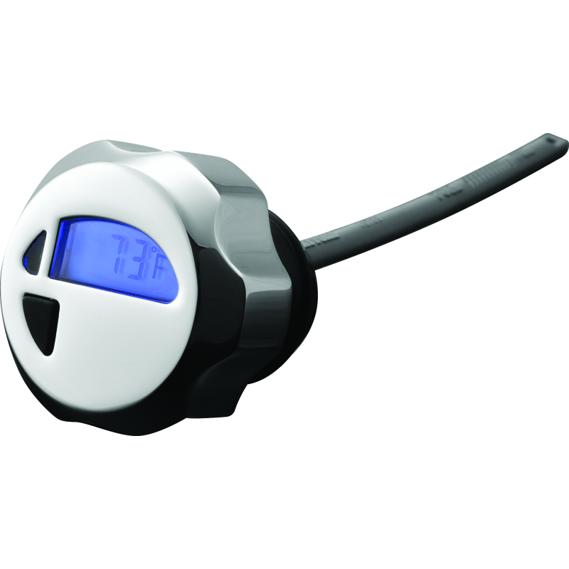 Bikers Choice 99-03 FLHT FLHR FLTR Oil Filler Cap With LED Temperature Gauge