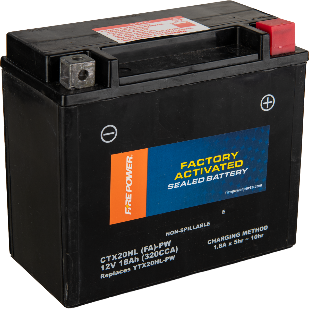 Fire Power Battery Ctx20hl (Fa) Pw Sealed Factory Activated