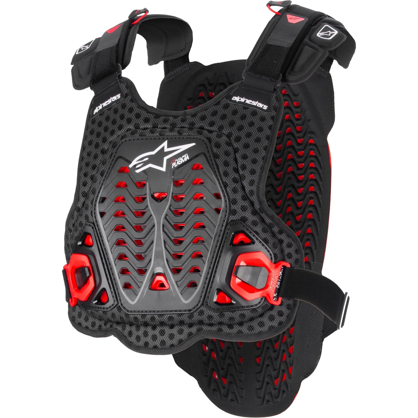 A 5 Plasma Chest Protector Black/Red/White Xl/2x