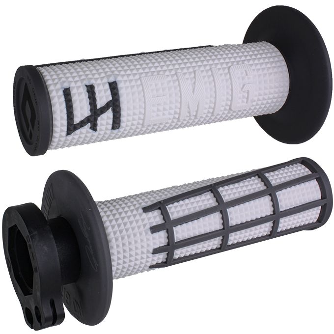 Emig 2.0   V2 Lock On Grip White/Graphite