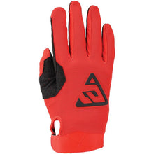 Answer 25 Peak Gloves Black/Red - XS