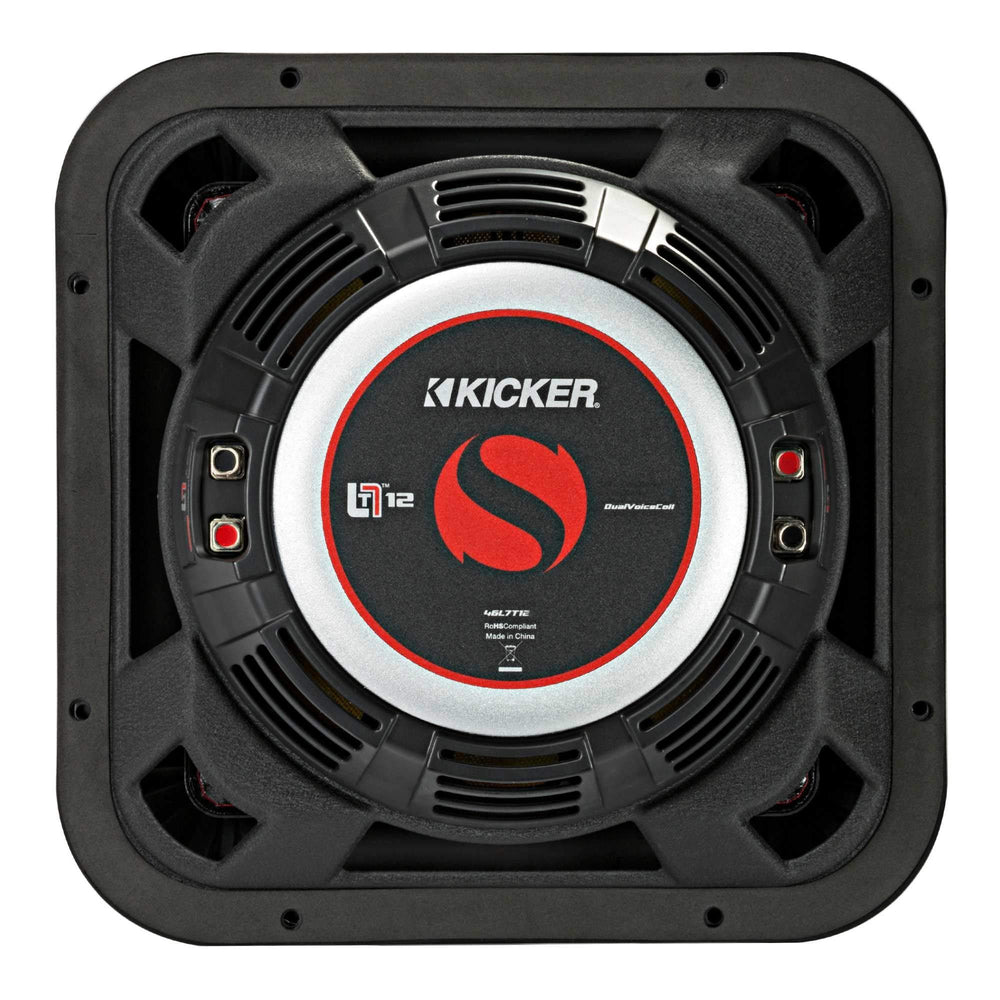 
                      
                        KICKER 46L7T124 L7T L7-Thin 12-Inch (30cm) Subwoofer, Dual Voice Coil, 4-Ohm, 600 Watt
                      
                    