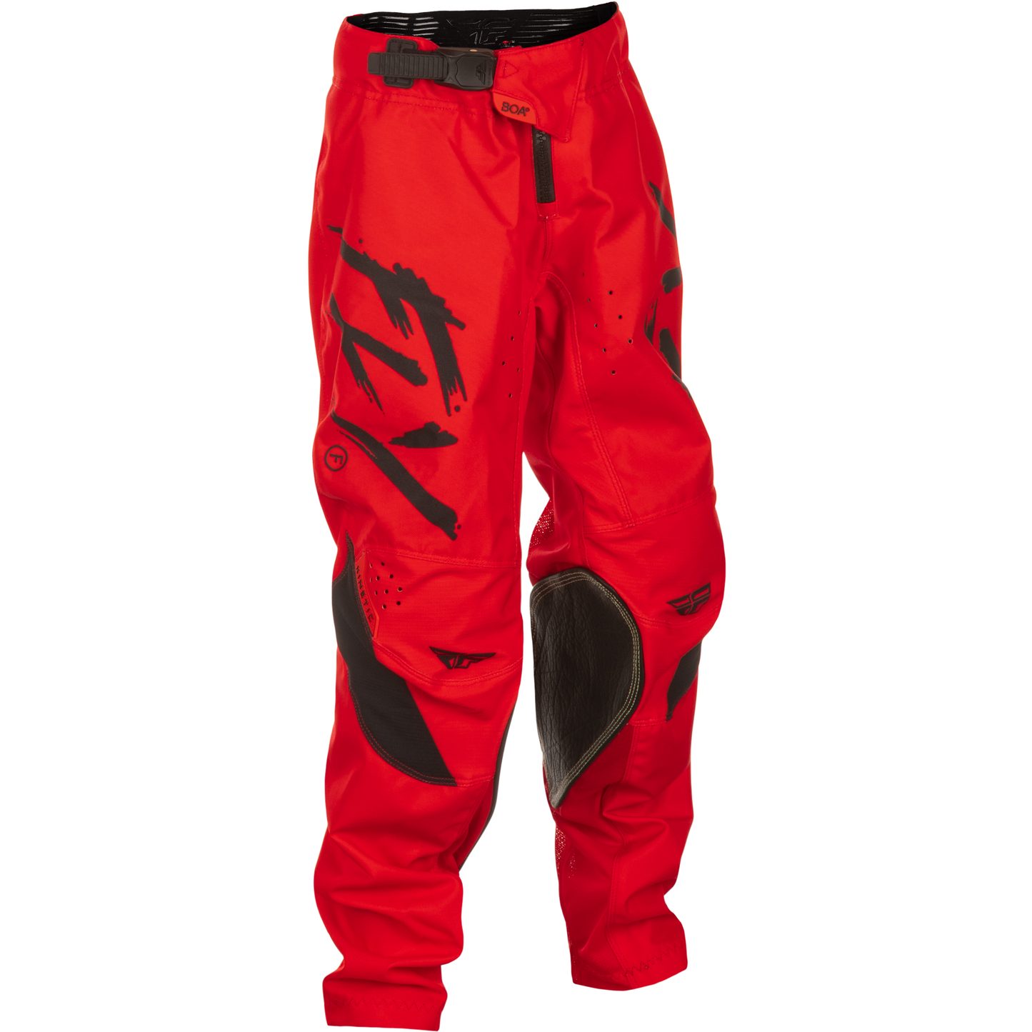 Kinetic Stoke Pant Ca/Ny Red/Black Sz 18