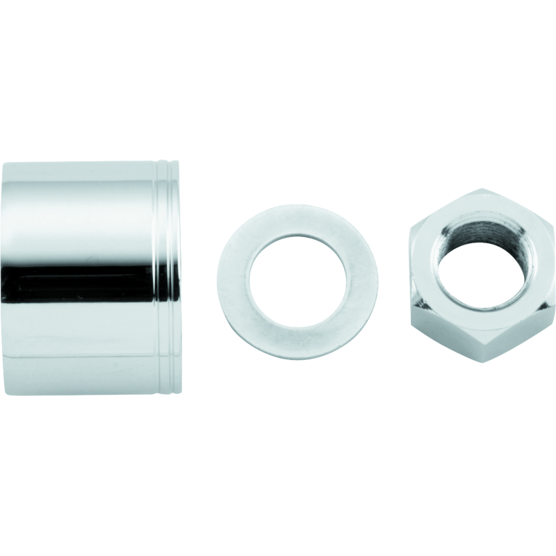 Bikers Choice 07-17 FXST FXSB Chrome Axle Kit Replaces H-D 41547-04 12 3/4 Inch